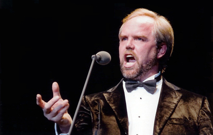 Anthony Michaels-Moore performs at a Hurricane Katrina Charity Gala, New Orleans 2006